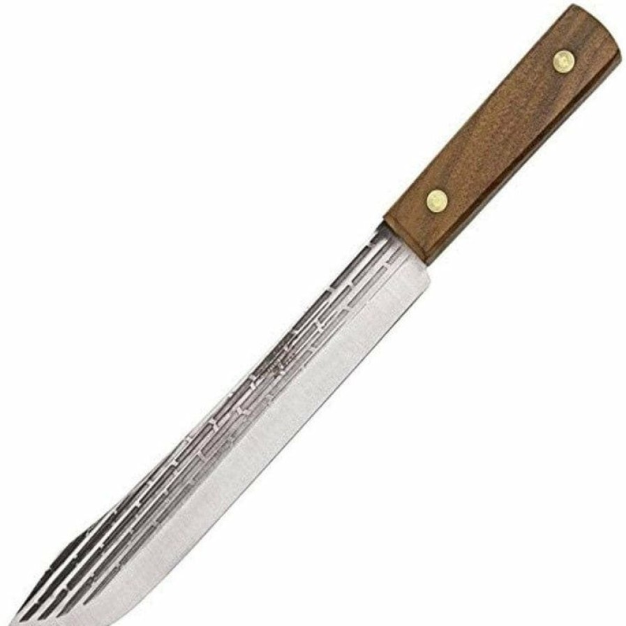 Ontario Knives * | Special Offer Ontario Knife Company (Okc) Ontario Old Hickory 10 Butcher Knife With Hardwood Handle 7111