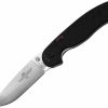 Blade * | Special Price Ontario Knife Company (Okc) Ontario Rat 1A Sp, 3.5 Assisted Blade, Black G10 Handle 8870