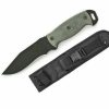 Blade * | Special Offer Ontario Knife Company (Okc) Ontario Knife Company Night Stalker 4 Blk Micarta Handle Black Plain Blade