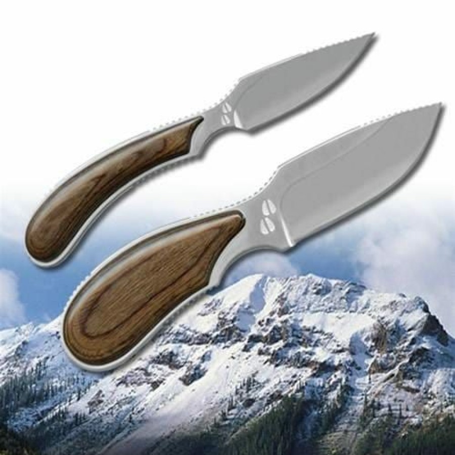 Okc Knives * | Special Offer Ontario Knife Company (Okc) Dark Timber Combo