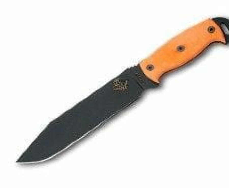 Okc Knives * | Cut-Price Ontario Knife Company (Okc) Ontario Knife Company Rd 7 Orange G10 Handle Plain Edge