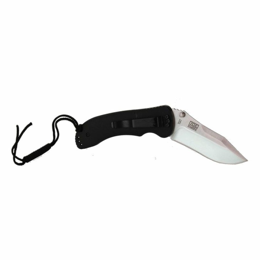 Blade * | Super Specials Ontario Knife Company (Okc) Ontari Knife Company Xm-2Fs Fully Serrated Black Blade Pocket Knife