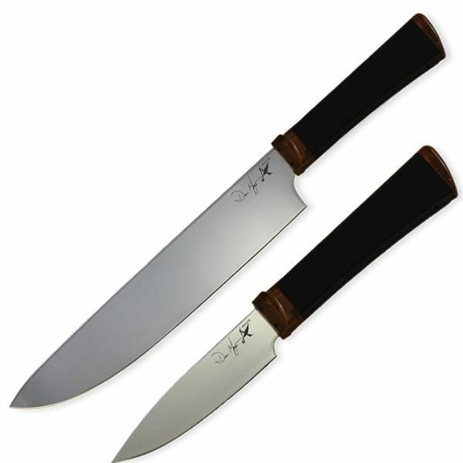 Okc Knives * | Super Specials Ontario Knife Company (Okc) Agilite Chef'S Knife & Paring Knife Combo Set