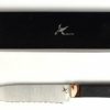 Okc Knives * | Cut-Price Ontario Knife Company (Okc) Agilite Utility, Black Handle, Brushed Serrated