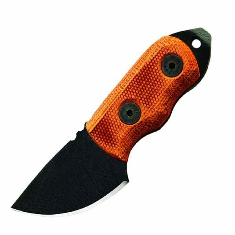 Okc Knives * | Cut-Price Ontario Knife Company (Okc) Ontario Knife Company Little Bird- Orange G10 W/ Glass Breaker