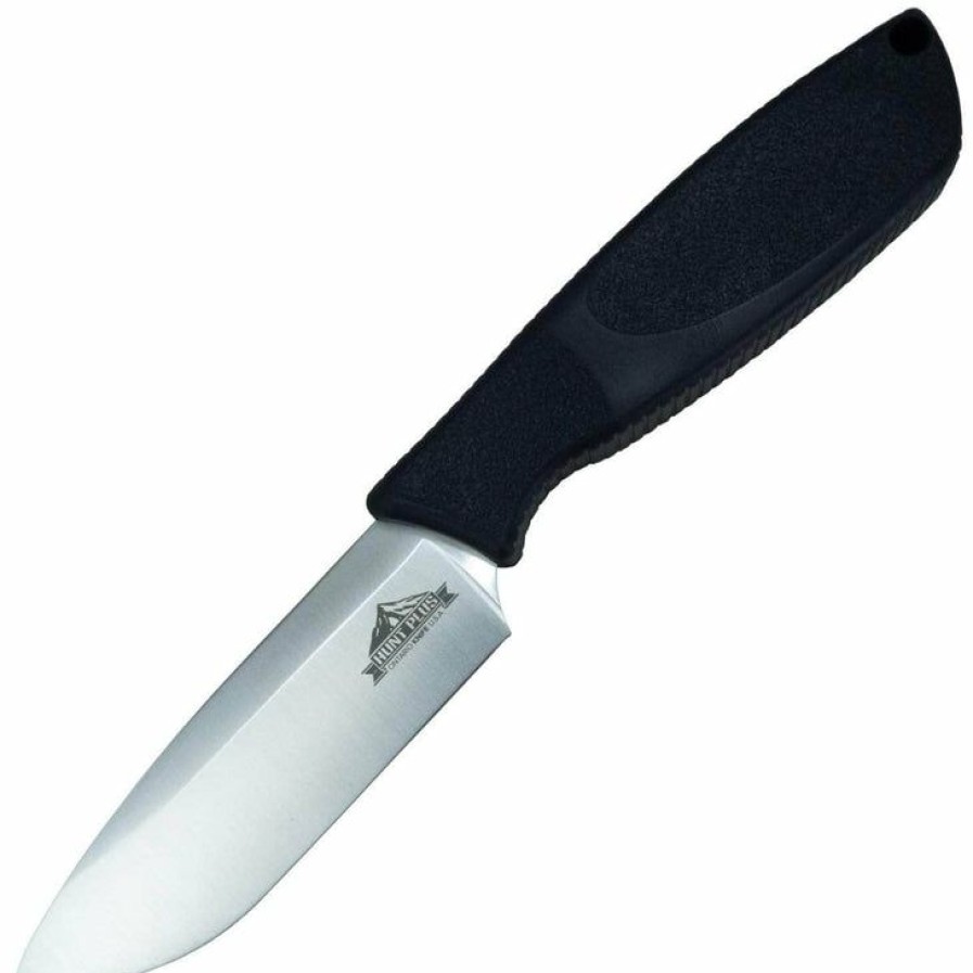 Blade * | Cut-Price Ontario Knife Company (Okc) Ontario Hunt Plus, 4 Drop Point Blade, Synthetic Rubber Handle, Sheath 9715