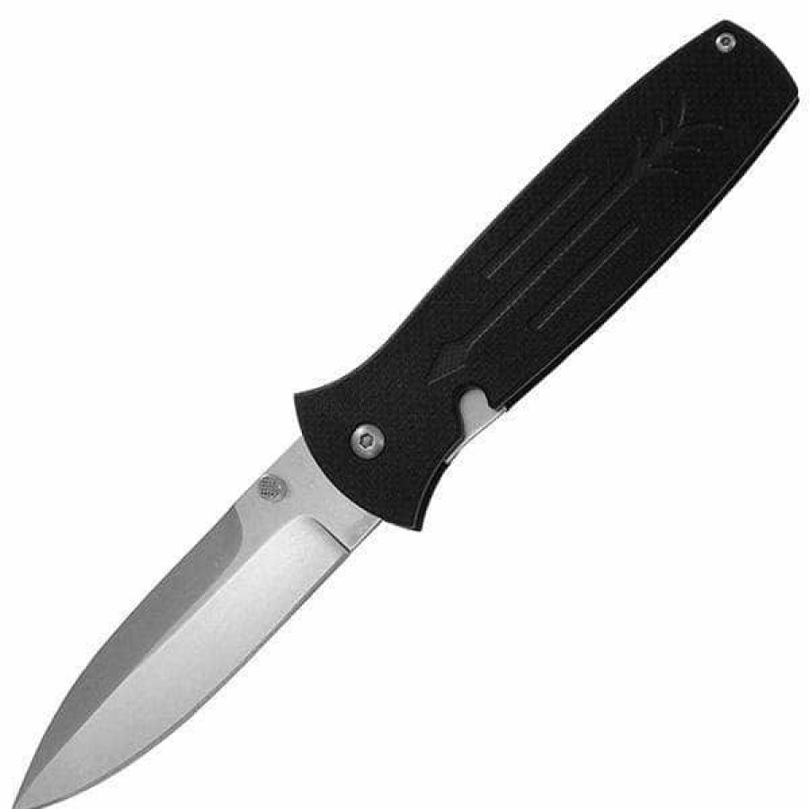 Ontario Knives * | Special Price Ontario Knife Company (Okc) Dozier Arrow Sp Folder With Black G10 Handle, 9100