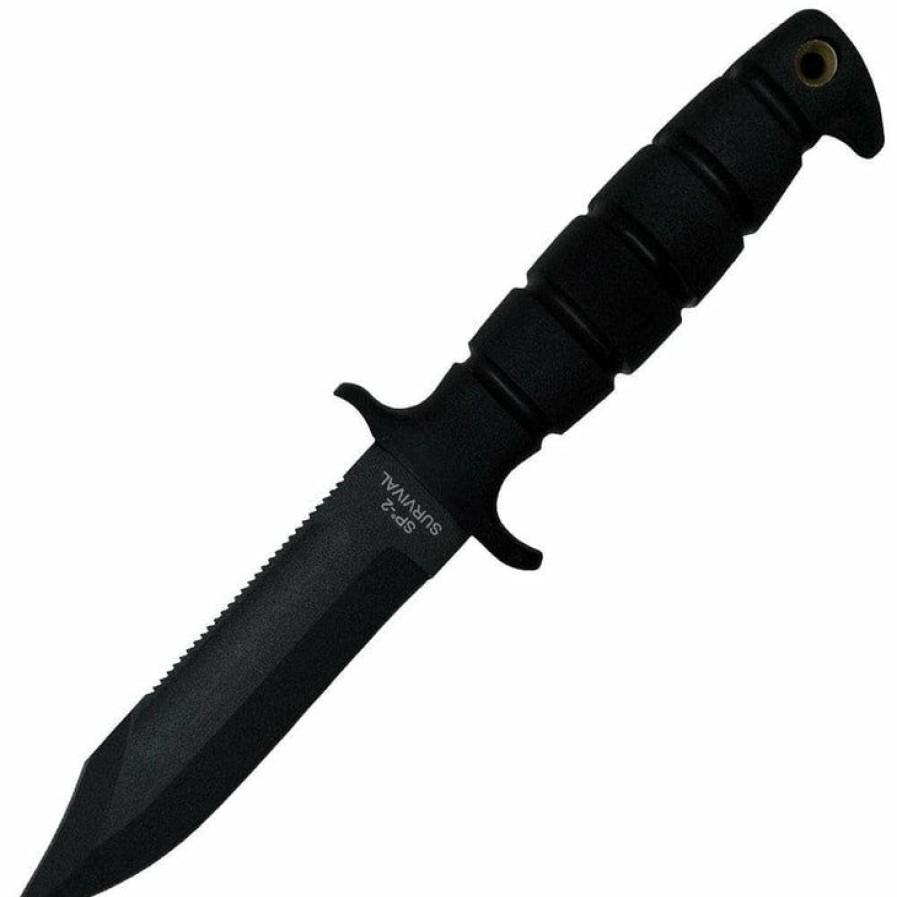 Blade * | Cut-Price Ontario Knife Company (Okc) Ontario Sp2 Survival Knife, 5.5 Blade, Kraton Handle, Sheath 8680