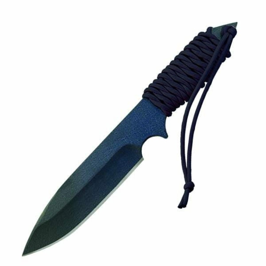 Blade * | Special Price Ontario Knife Company (Okc) Ontario Knife Company Rak Fixed Blade Knife With Black Cord Wrapped Handle