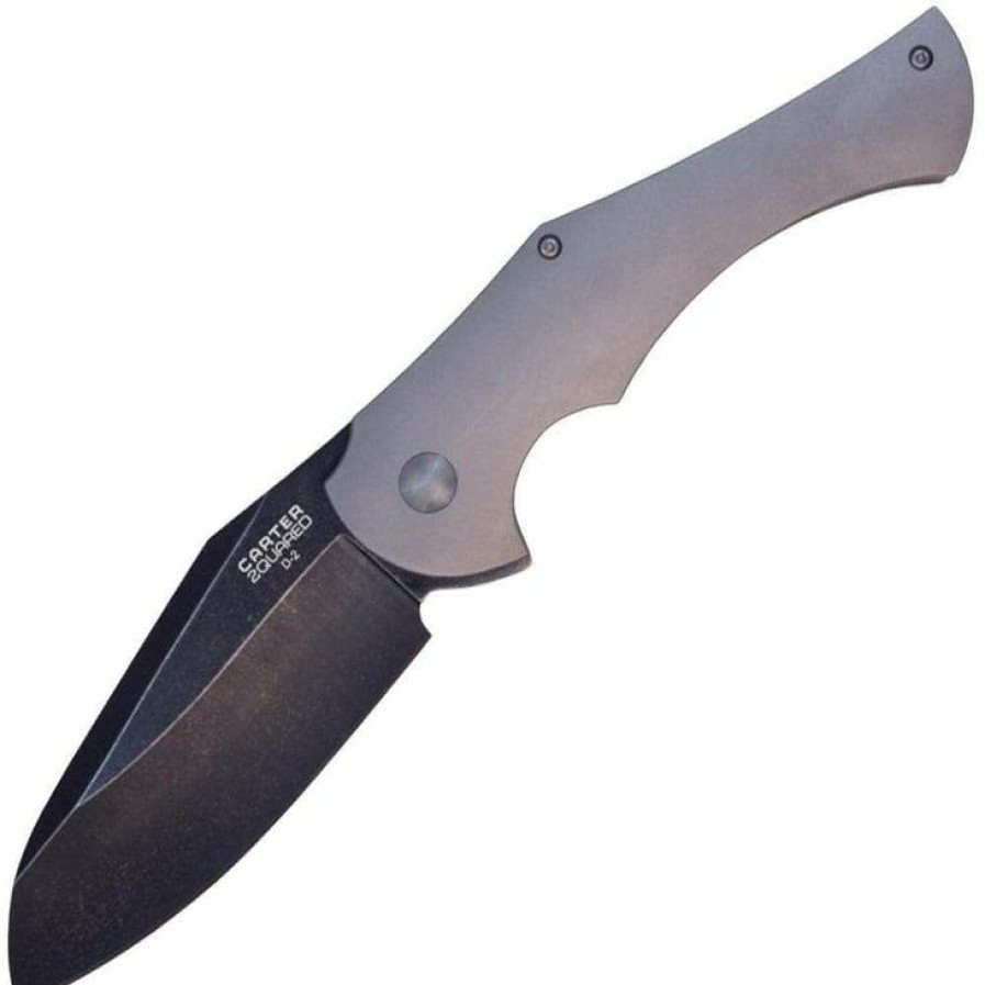 Blade * | Special Offer Ontario Knife Company (Okc) Ontario Carter 2Quared, 3.5 D2 Blade, Titanium Handle 8876