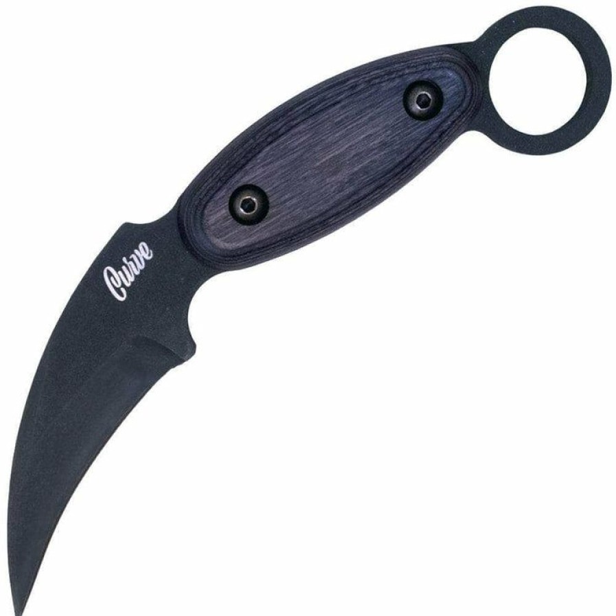 Blade * | Special Offer Ontario Knife Company (Okc) Ontario Curve Karambit, 3.88 Hc Steel Blade, Hardwood Handle 8701